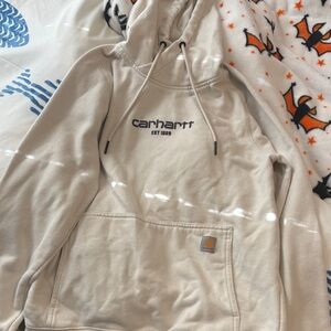 Carhartt Sand Hoodie with Logo